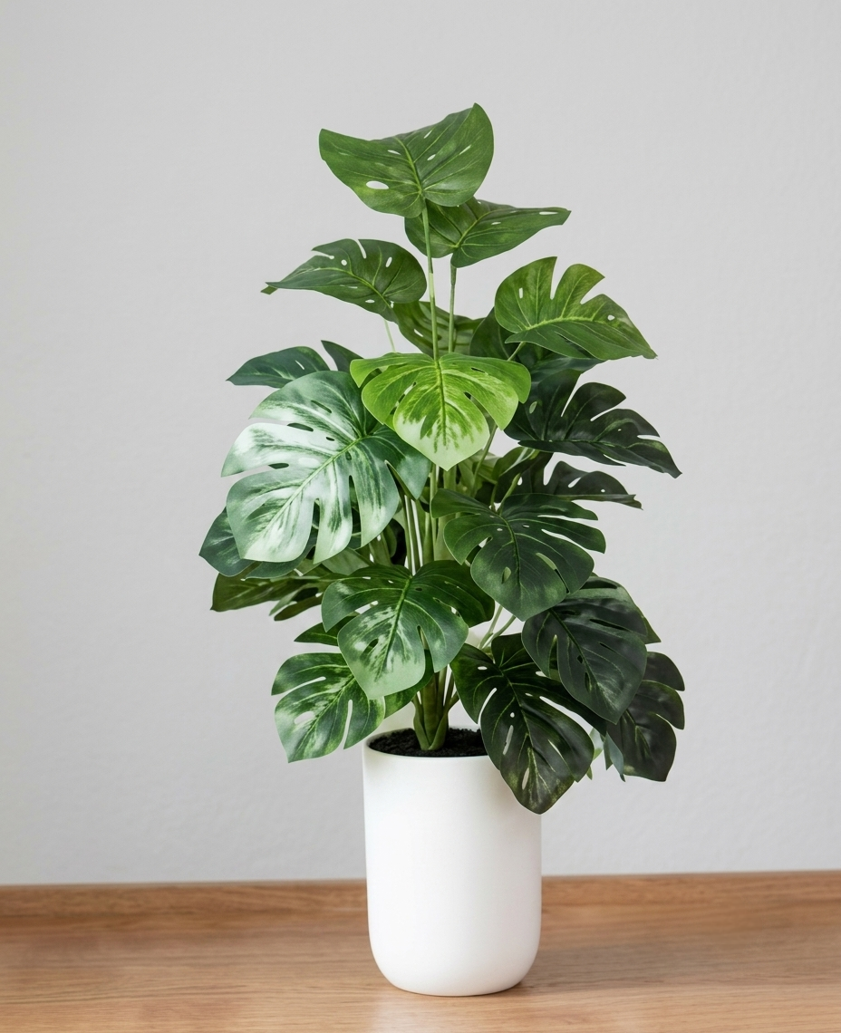 Palmera monstera artificial