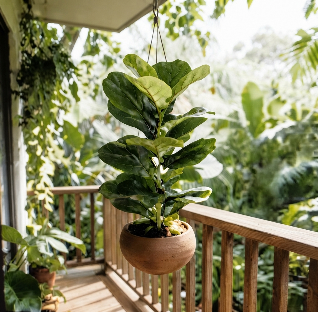 Planta Ficus Lyrata artificial